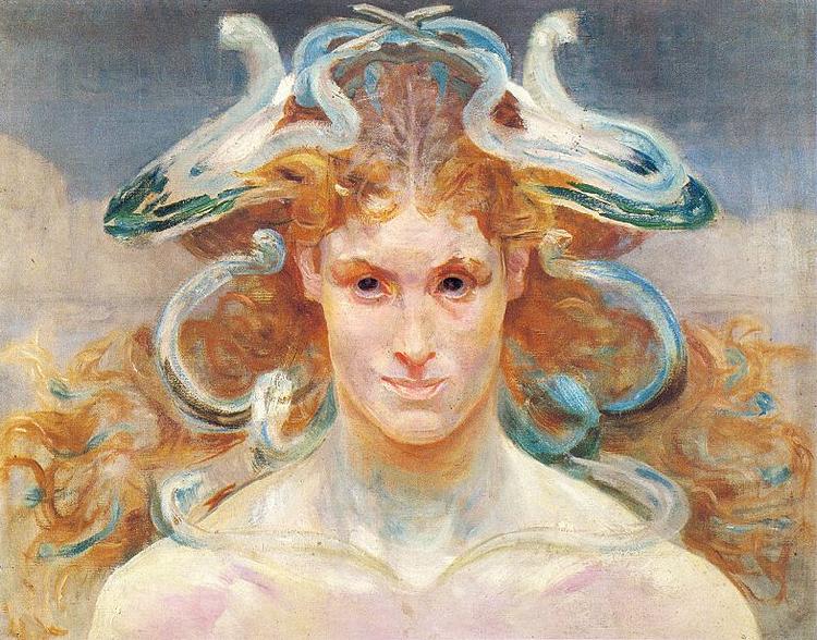 Jacek Malczewski Medusa France oil painting art